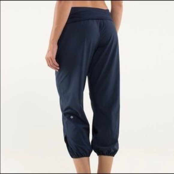 lululemon athletica Pants - Lululemon Om Black Yoga Pants